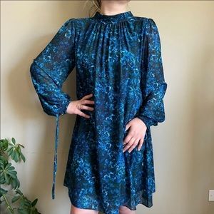 Mark & James Badgley Mischka crepe dress